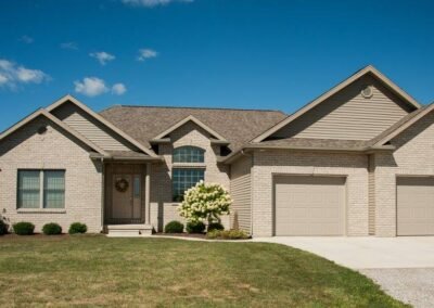Tan Modern Home